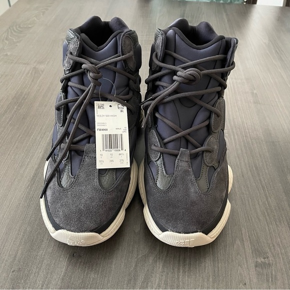 adidas men Yeezy 500 High Slate FW4968 size 10.5 NWT - Picture 2 of 14